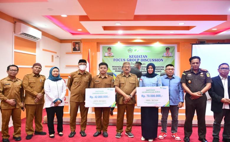 Bupati Rum Hadiri FGD BPJS Ketenagakerjaan dan Penandatanganan Kerja Sama